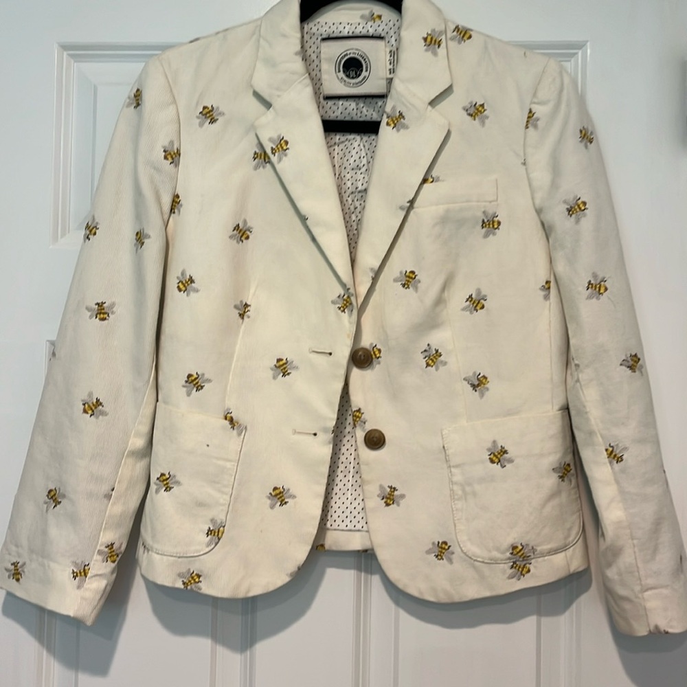 Anthropologie Bumble Bee Blazer Size 2